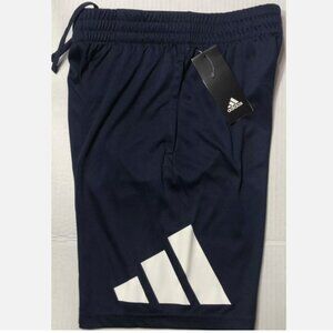 Adidas Performance Shorts Youth Boys Athletic Sports Trousers Navy